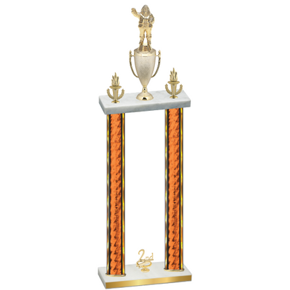 Double Orange Glacier Second Place Holiday Trophy