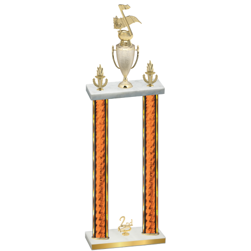 Double Orange Glacier Second Place Music Trophy
