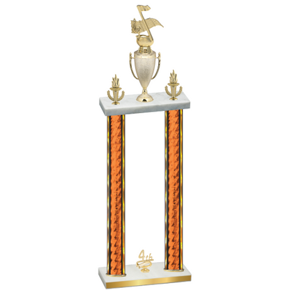 Double Orange Glacier Fourth Place Music Trophy