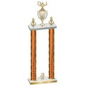 Double Orange Glacier Year Academics Trophy