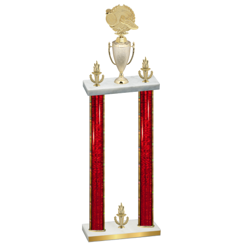 Double Red Glacier Victory Running Trophy