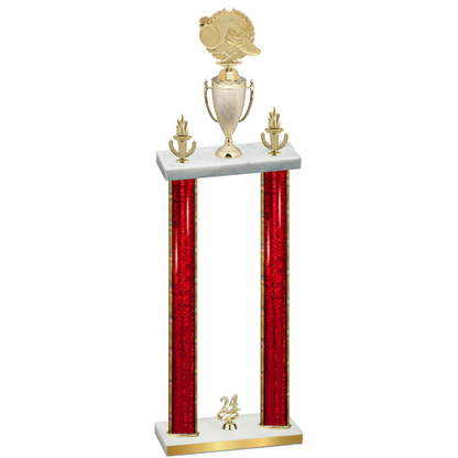 Double Red Glacier Year Running Trophy