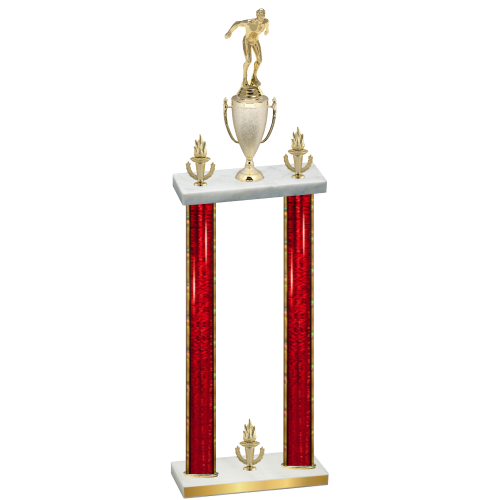 Double Red Glacier Victory Swimming Trophy