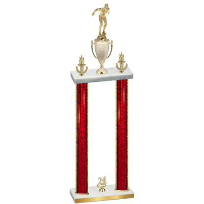 Double Red Glacier Year Swimming Trophy