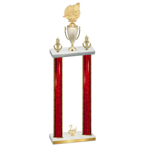 Double Red Glacier Second Place Swimming Trophy