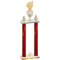 Double Red Glacier Fourth Place Swimming Trophy