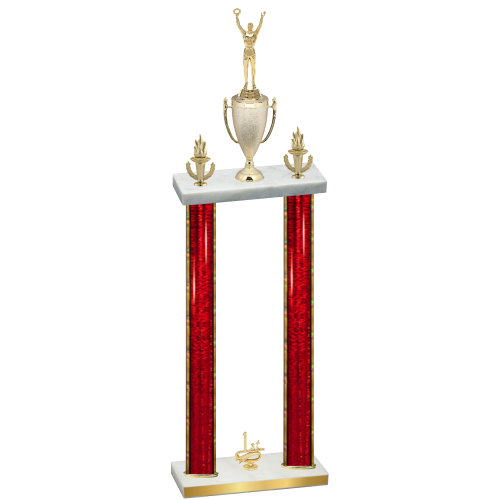 Double Red Glacier First Place Victory Trophy