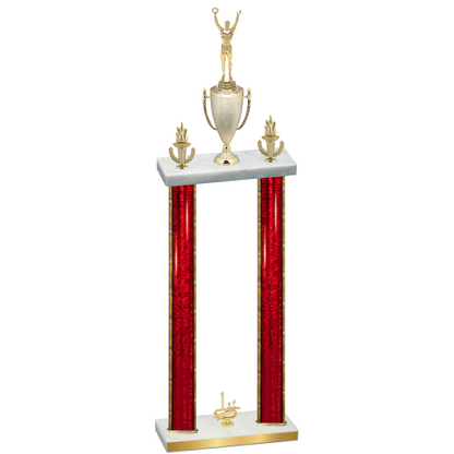 Double Red Glacier First Place Victory Trophy