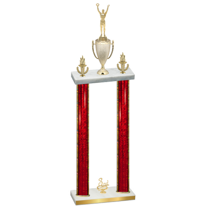 Double Red Glacier Third Place Victory Trophy