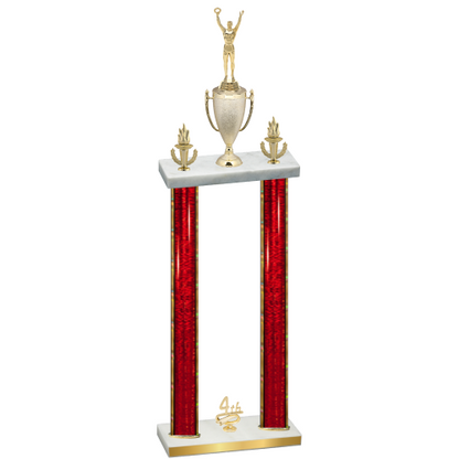 Double Red Glacier Fourth Place Victory Trophy
