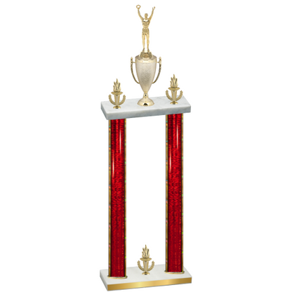 Double Red Glacier Victory Victory Trophy