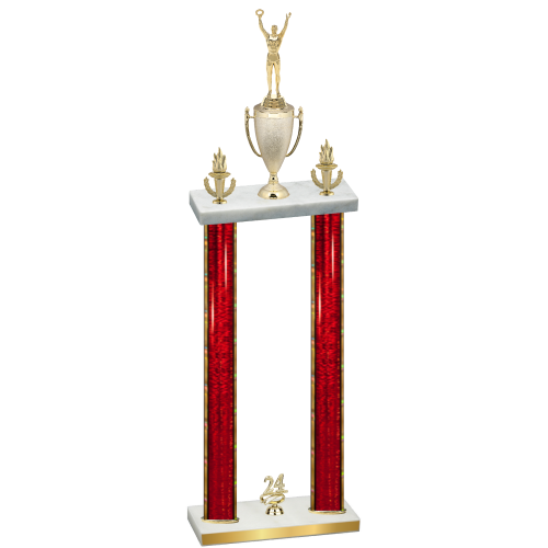 Double Red Glacier Year Victory Trophy