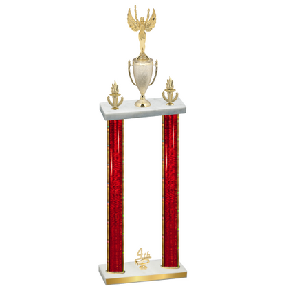 Double Red Glacier Fourth Place Victory Trophy