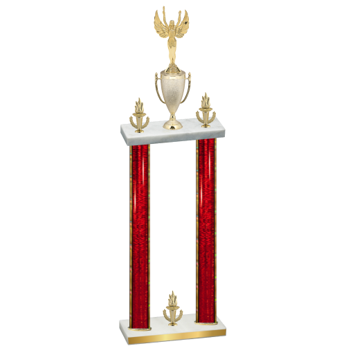 Double Red Glacier Victory Victory Trophy