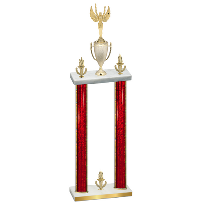 Double Red Glacier Victory Victory Trophy