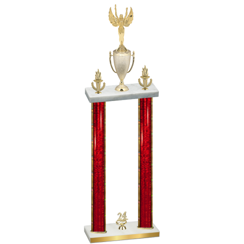 Double Red Glacier Year Victory Trophy