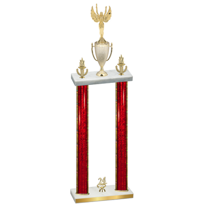 Double Red Glacier Year Victory Trophy