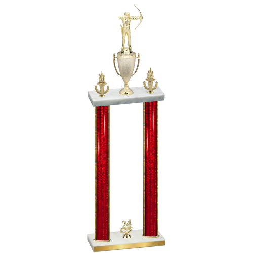 Double Red Glacier Year Archery Trophy