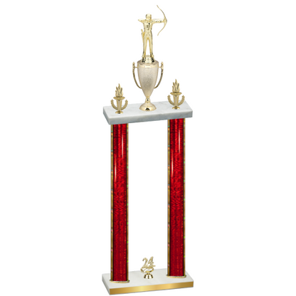 Double Red Glacier Year Archery Trophy
