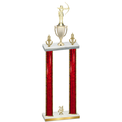 Double Red Glacier Year Archery Trophy
