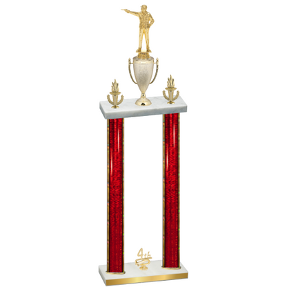 Double Red Glacier Fourth Place Shooter Trophy