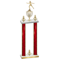 Double Red Glacier Victory Skater Trophy
