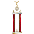 Double Red Glacier Victory Weights Trophy