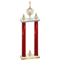Double Red Glacier Victory Chess Trophy