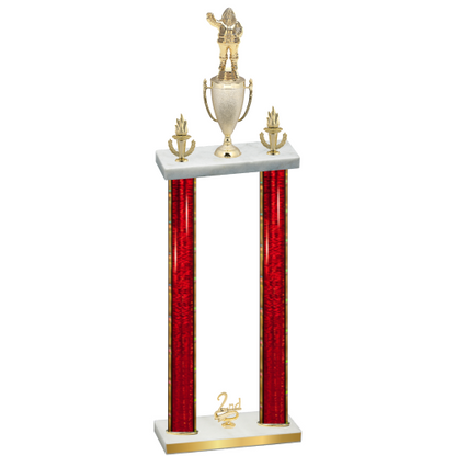 Double Red Glacier Second Place Holiday Trophy