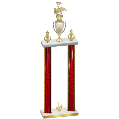 Double Red Glacier First Place Music Trophy