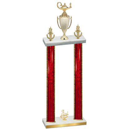 Double Red Glacier Third Place Academics Trophy
