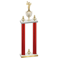 Double Red Carbon Fiber Victory Academics Trophy