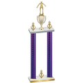 Double Purple Carbon Fiber Victory Wrestling Trophy