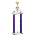 Double Purple Carbon Fiber Second Place Victory Trophy