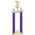 Double Purple Carbon Fiber Year Fishing Trophy