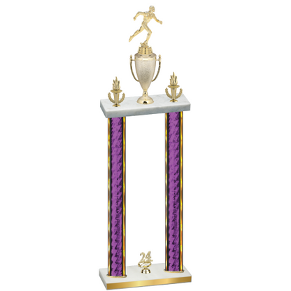 Double Purple Glacier Year Running Trophy