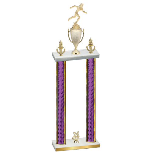 Double Purple Glacier Year Running Trophy