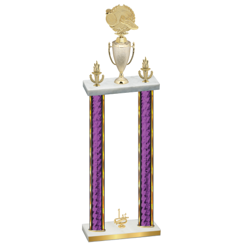 Double Purple Glacier First Place Running Trophy