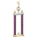 Double Purple Glacier Year Tennis Trophy