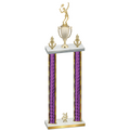 Double Purple Glacier Year Tennis Trophy
