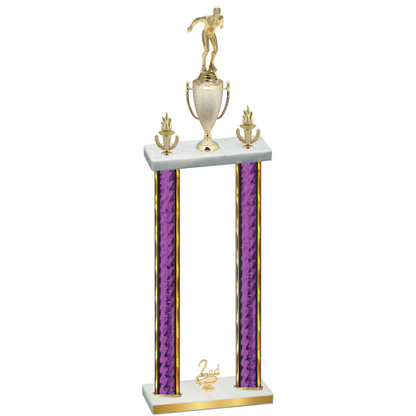 Double Purple Glacier Second Place Swimming Trophy