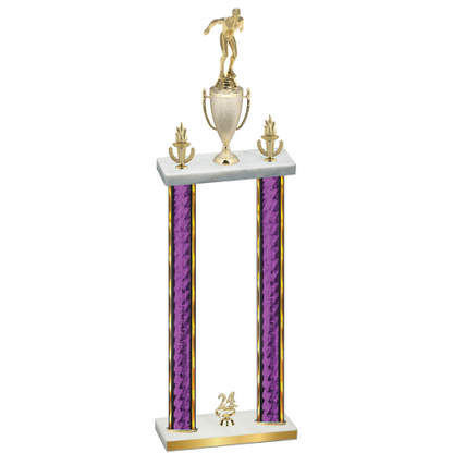 Double Purple Glacier Year Swimming Trophy