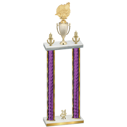 Double Purple Glacier Year Swimming Trophy