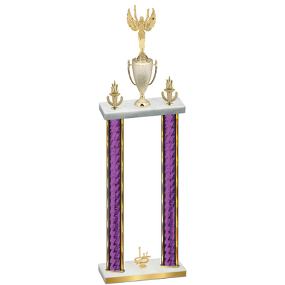 Double Purple Glacier First Place Victory Trophy
