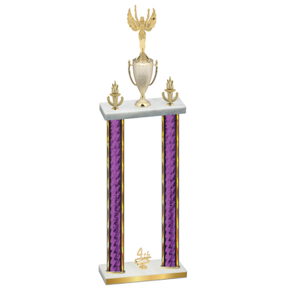 Double Purple Glacier Fourth Place Victory Trophy