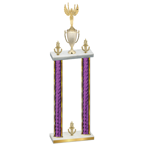 Double Purple Glacier Victory Victory Trophy