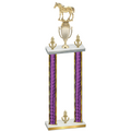 Double Purple Glacier Victory Horses Trophy