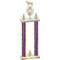 Double Purple Glacier Victory Horses Trophy