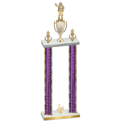 Double Purple Glacier Third Place Holiday Trophy