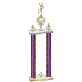 Double Purple Glacier Year Majorette Trophy
